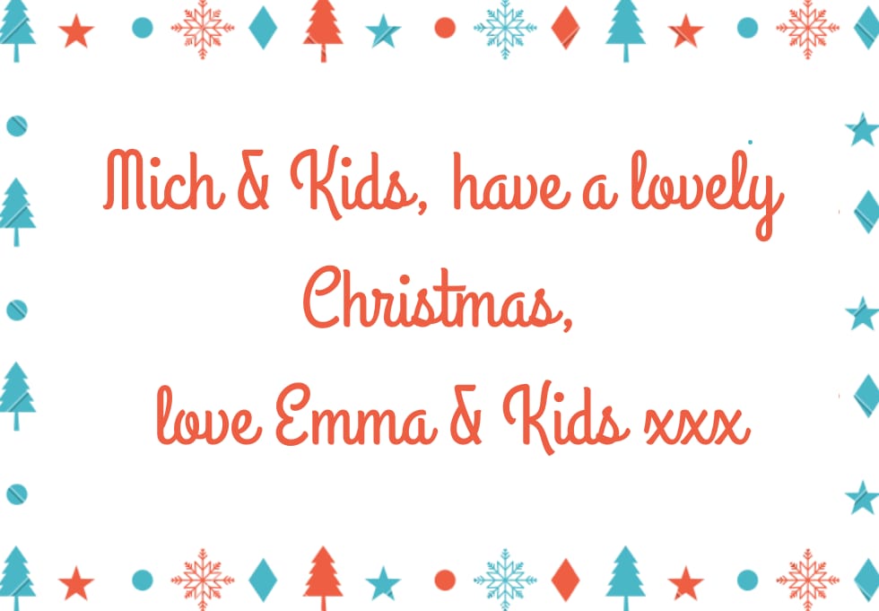 flying saucers sweets with personalized message