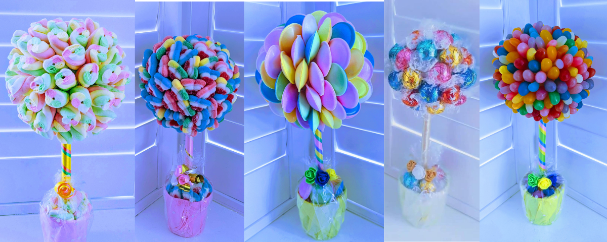Sweet and Choolate Tree Selection. A great gift or center piece fit for any occasion 