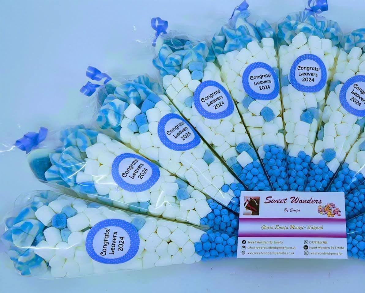Football Party Sweet Cones/Party Bags