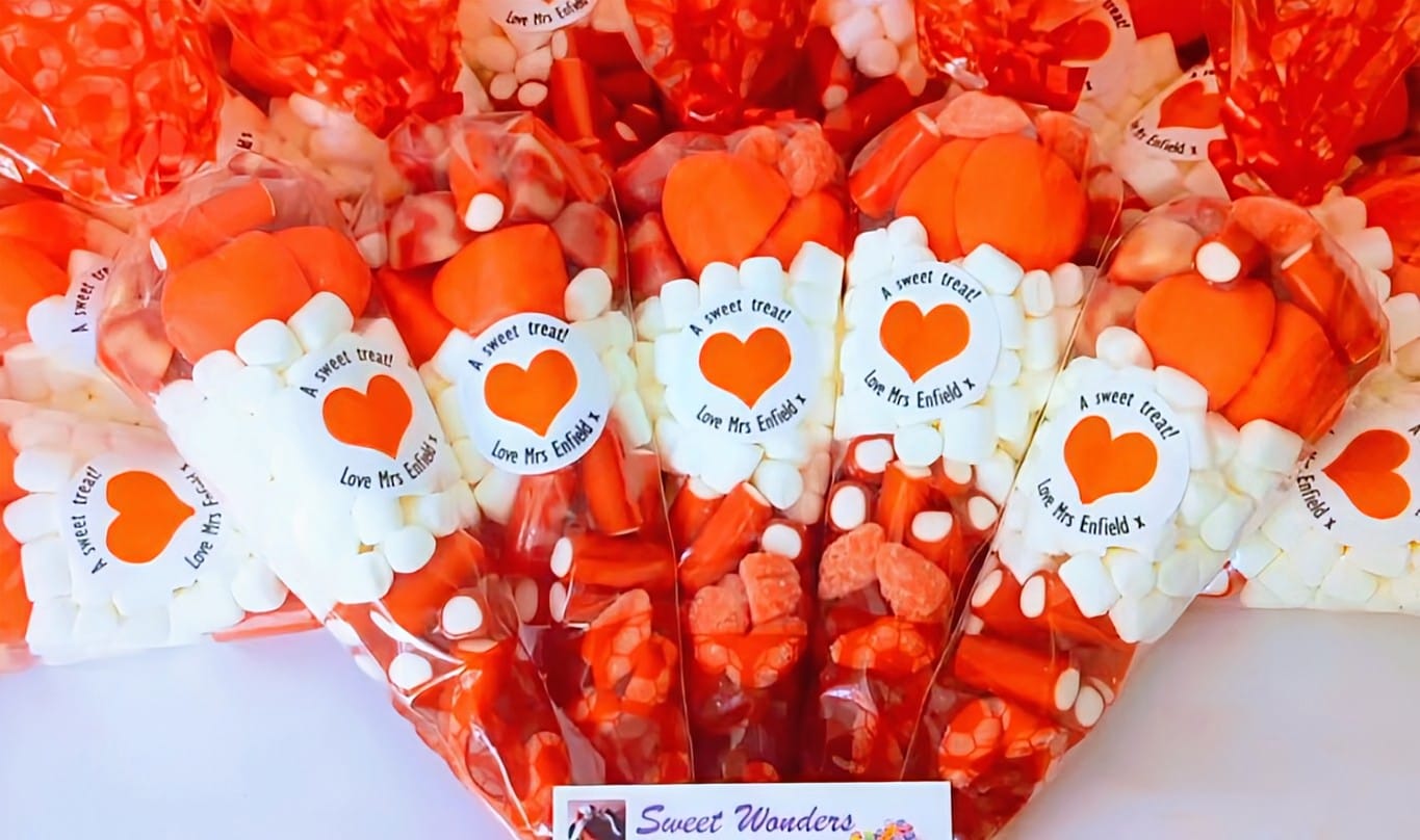 Football Party Sweet Cones/Party Bags