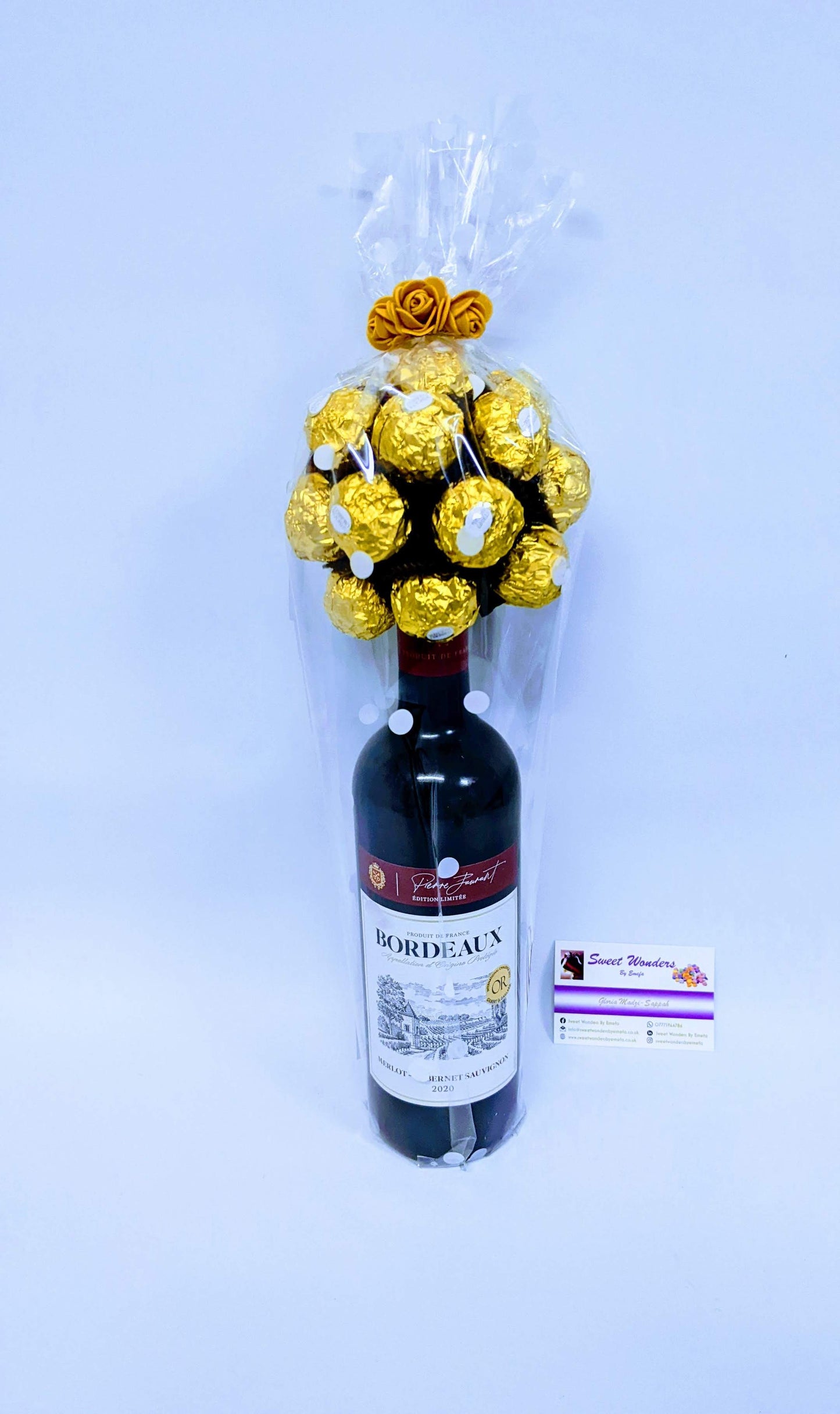 Luxury Wine and Chocolate Bouquet