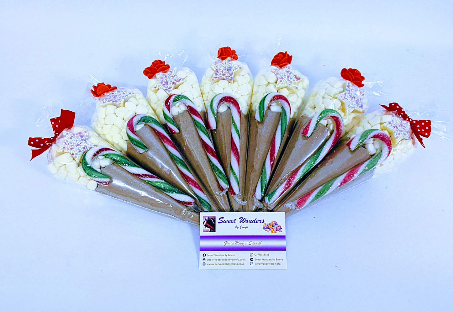 Elegant Festive Hot Chocolate Cones