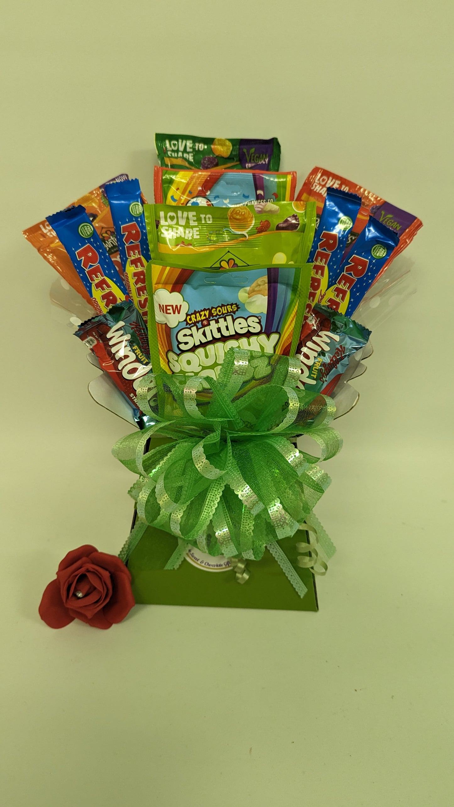 Gummy and Fizzy Sweet Bouquets