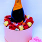 Pink Hat Box Gifts – Chocolate, Drink & Floral Bouquets