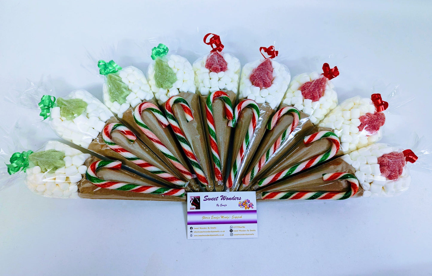 Elegant Festive Hot Chocolate Cones