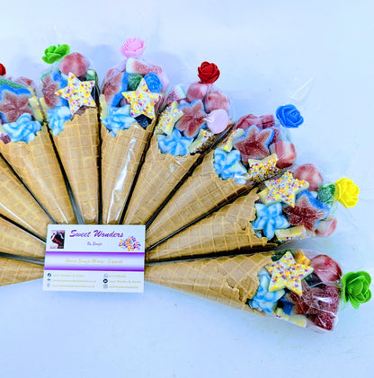 Luxury Rainbow Sweet Cones-All occasion Favours