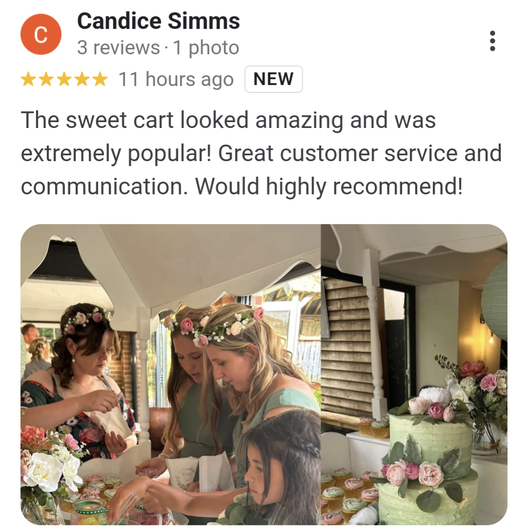 Traditional Sweet Cart - Desert and Sweet Buffet Combo
