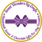 This Logo is the brand image for Sweet Wonders By Emefa. This business creates artisan sweet and chocolate gifts for businesses, events and individuals.The logo is linked to our website www.sweetwondersbyemefa.co.uk & social media-Instagram and Facebook 