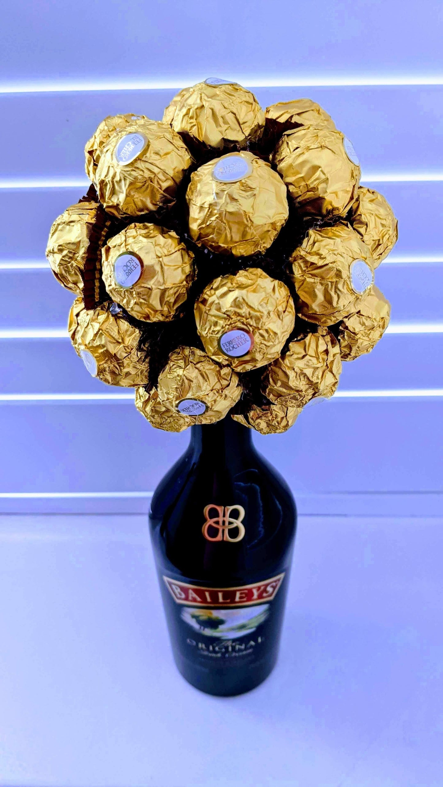 Baileys Irish Cream and Ferrero Rocher Chocolate Bouquets - Gift Hampers