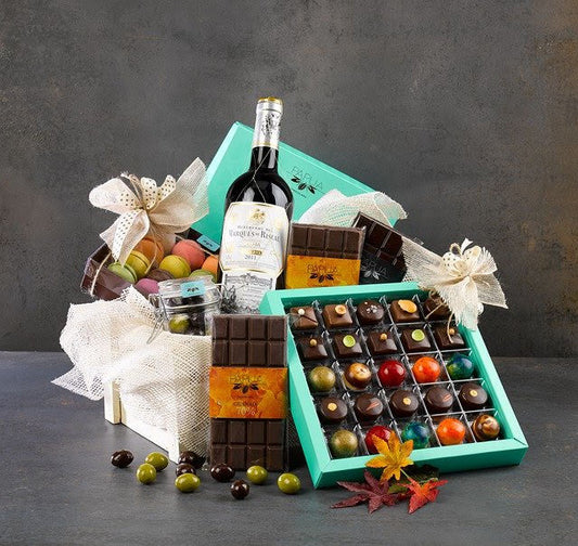 Luxury Champagne & Chocolate Christmas Gift
