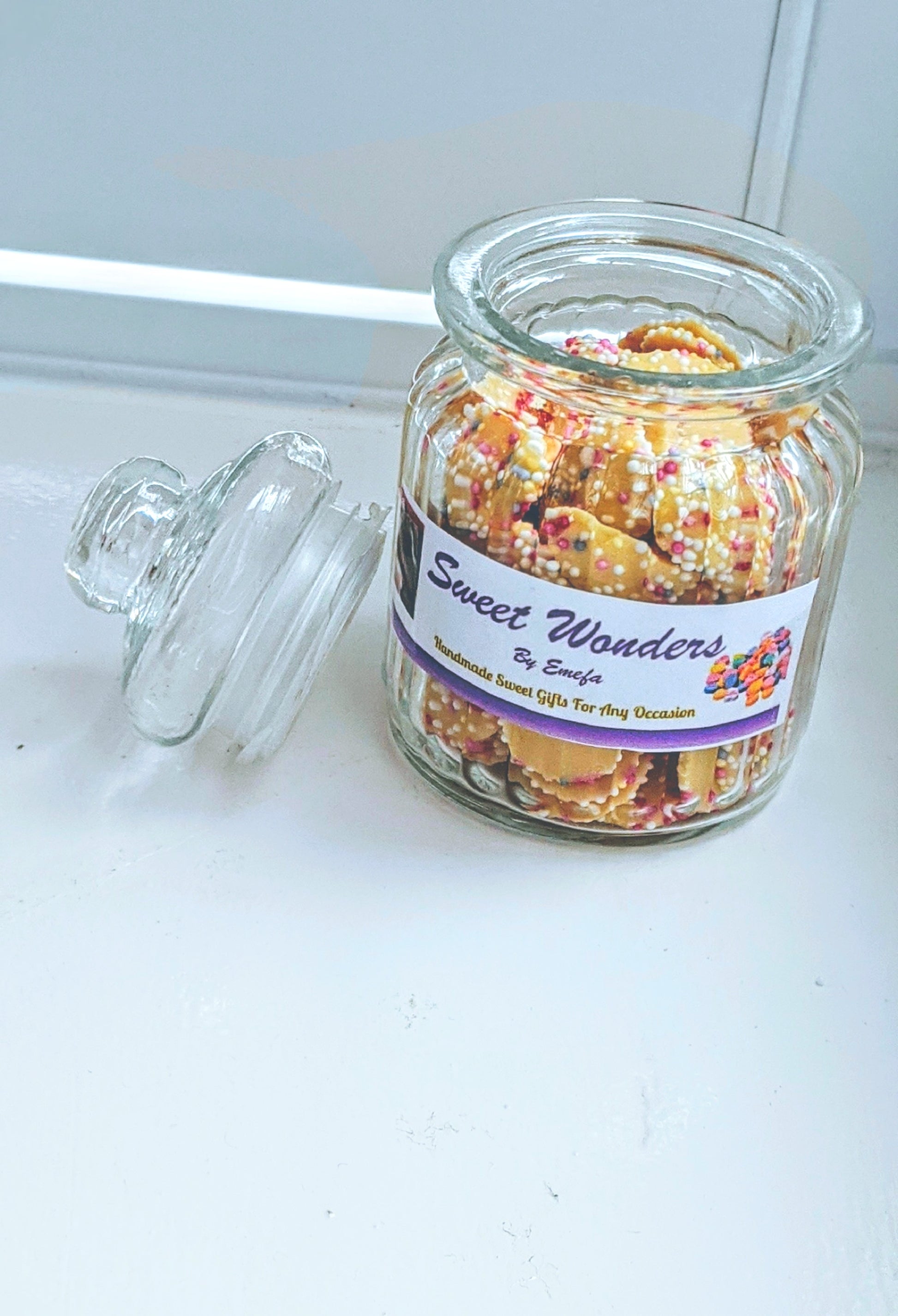 pre-filled chocolates jazzies jars in UK