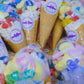 Deluxe Large Rainbow Sweet Cones - Colourful Party Favours