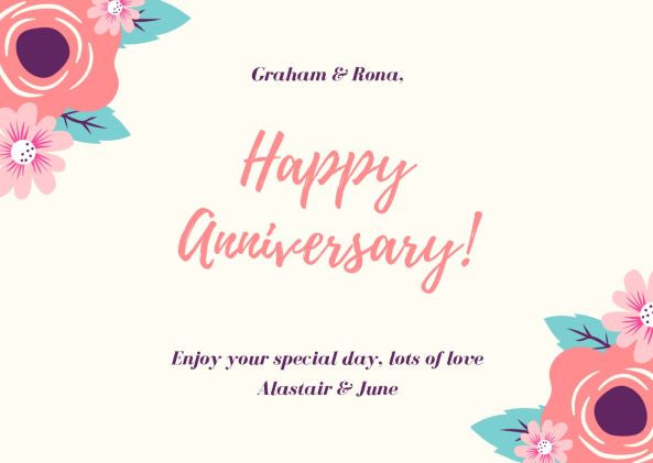 Mix Sweets for anniversary
