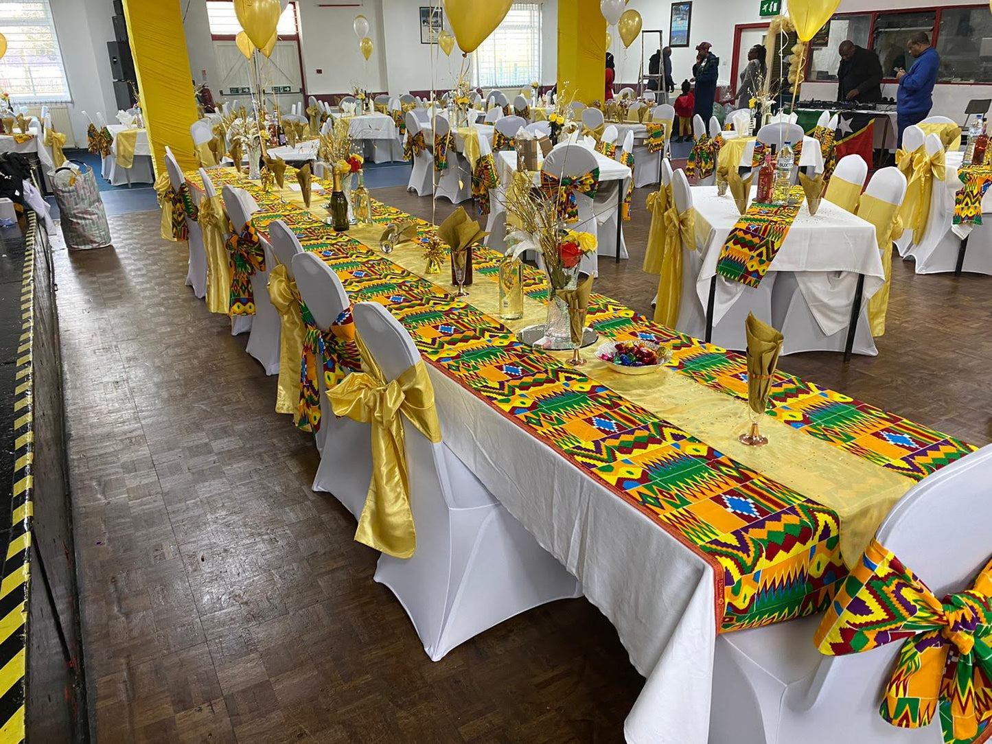 colourful Table Runners for rent