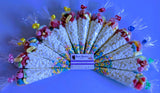 Pristine Rainbow Sweet Cones/Colourful Sweet Cone/Party Bag