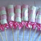 Pink and White Marshmallow Kebabs in UK