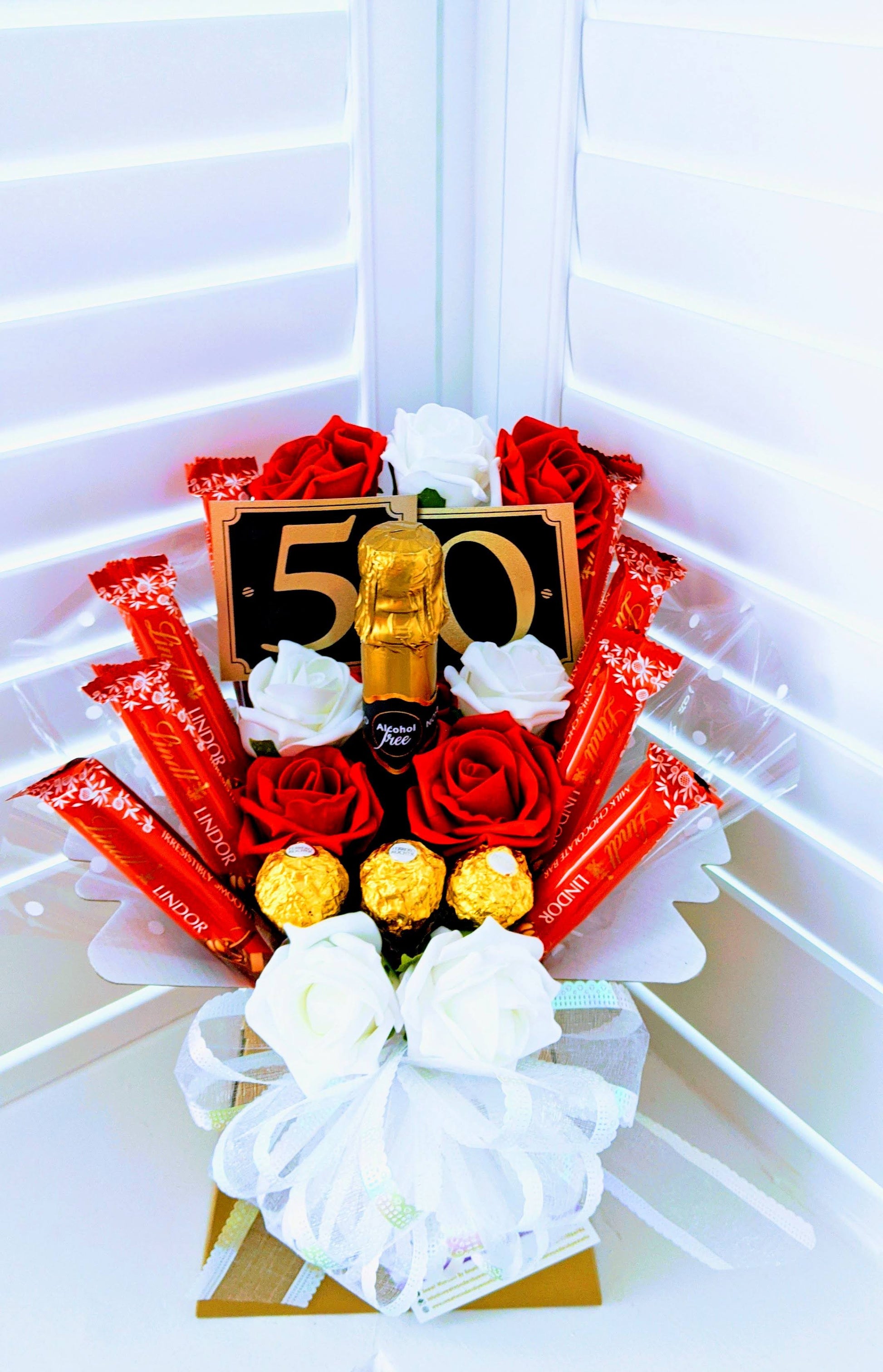 Chocolate Bouquets with customized message 