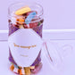 Small Sweet Jars with personalised message in UK