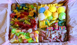 Buy multi colour candy with Personalised Love Box in UK