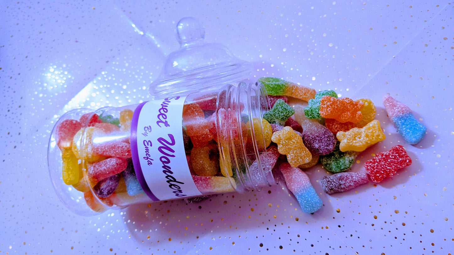 Personalized  Retro Christmas Sweets Jars