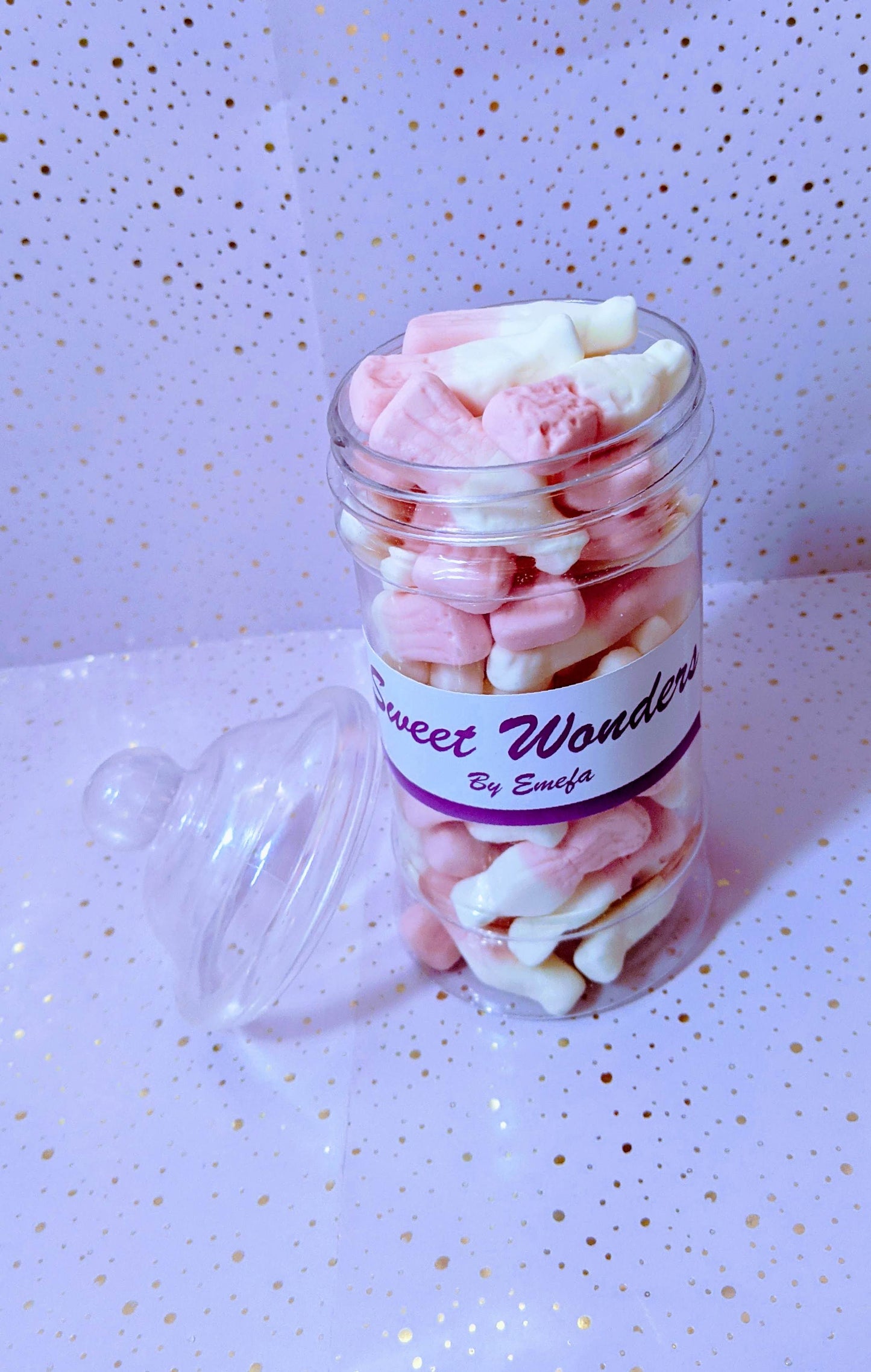 Multi customized Sweets in Jars with Free Personalized Message from best online seller in UK