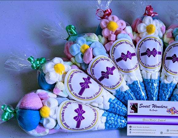Marshmallow Sweet Cones - Party bags