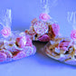 Deluxe Pink and White Chocolate Favours