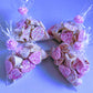 Deluxe Pink and White Chocolate Favours