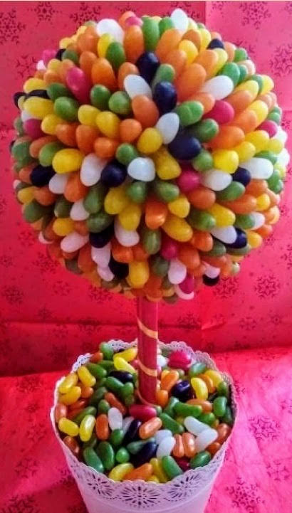  Jelly Beans sweet tree with customized message 