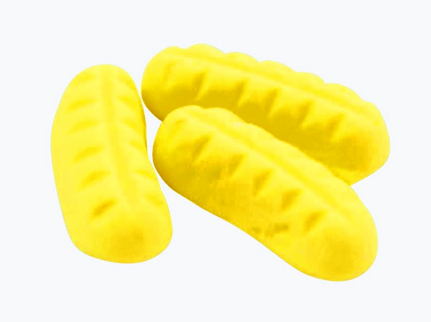 Yellow color pine apple shaped sweets for wedding and event in UK