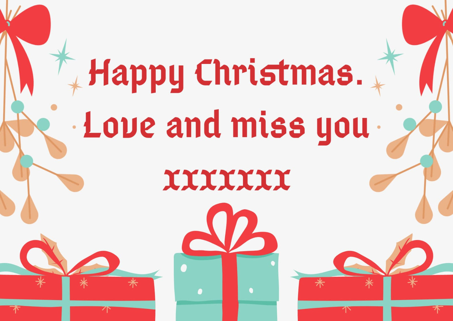 Personalized  Retro Christmas Sweets Jars
