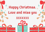 Personalized  Retro Christmas Sweets Jars