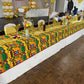 Colourful Table Clothes Table Runners Chair Sashes hire or rent in UK